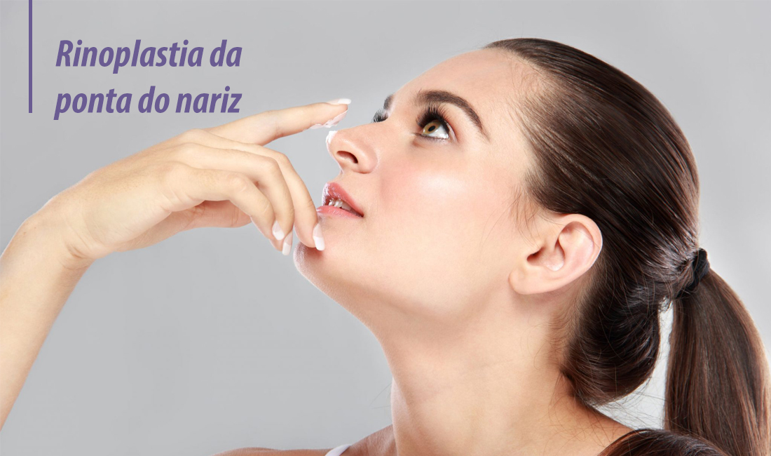 Rinoplastia da ponta do nariz Rinoplastia da ponta do nariz